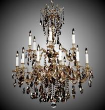  CH9824-A-01G-ST - 12+6 Light Bellagio Chandelier